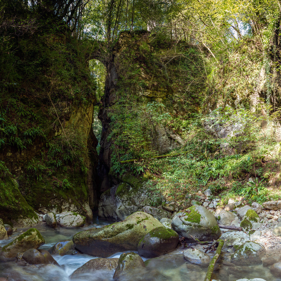 Escursione al canyon del torrente Sorna Escursione al canyon del torrente Sorna
