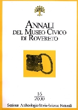 Annali 16/2000 Annali 16/2000