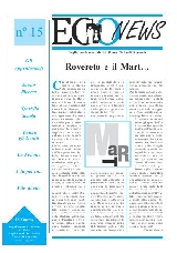 EcoNews n.15 - copertina EcoNews n.15 - copertina